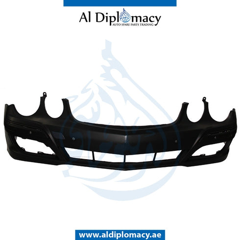 Front Bumper, WITH SENSOR HOLE for Mercedes-Benz E Class W211 (2002-2009) models, Part Number T-2118801740