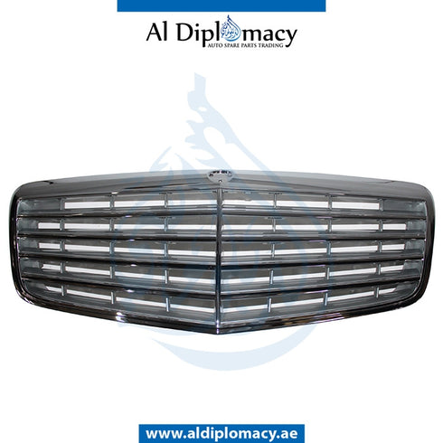 SHOW Grille, SILVER for Mercedes-Benz E Class W211 (2002-2009) models, Part Number T-2118801783-SL
