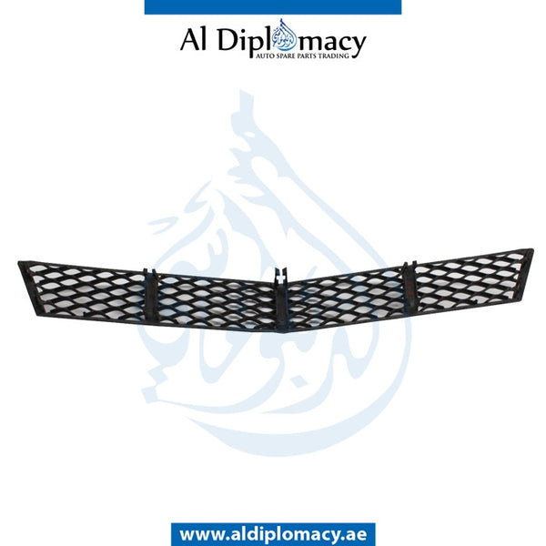 Front Lower BUMPER Grille, CENTER for Mercedes-Benz E Class W211 (2002-2009) models, Part Number T-2118850122
