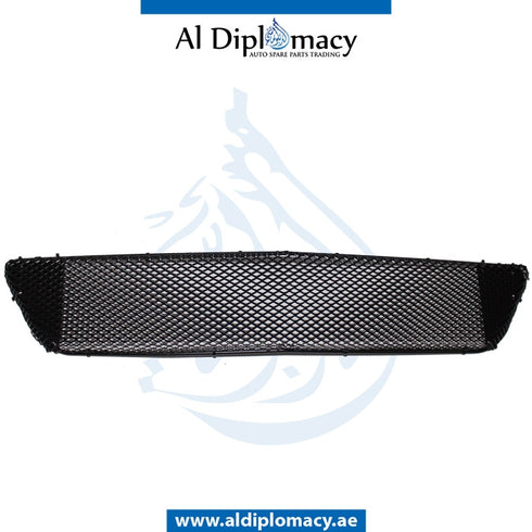 Front Lower BUMPER GRILLE , Center, Metal, AMG 63 for Mercedes-Benz E Class W211 (2002-2009) models, Part Number T-2118851353