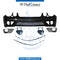 Front Bumper, WITH WIPER Hole, AMG 63 for Mercedes-Benz E Class W211 (2002-2009) models, Part Number T-211FB63-S+W