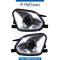 FOG Lamp, Chrome, SET for Mercedes-Benz E Class W211 (2002-2009) models, Part Number T-211FOG LAMP-CHROM/02-06(SET)