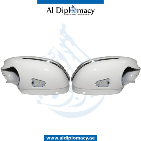 Mirror Cover, SET for Mercedes-Benz E Class W211 (2002-2009) models, Part Number T-211MIR-COVER-SET