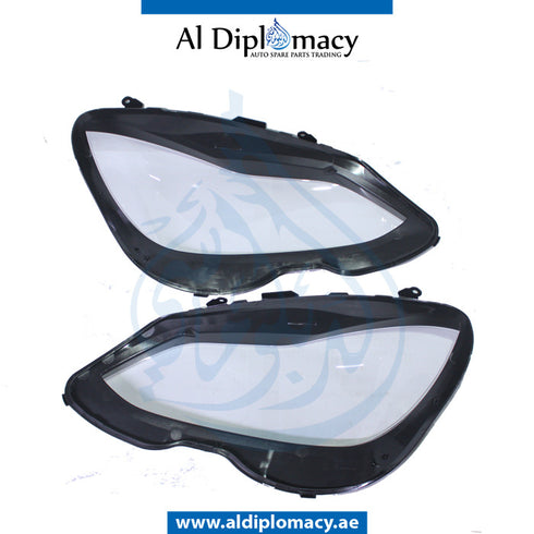 HEADLIGHT Glass, SET 2014 for Mercedes-Benz E Class W212 (2009-2016) models
