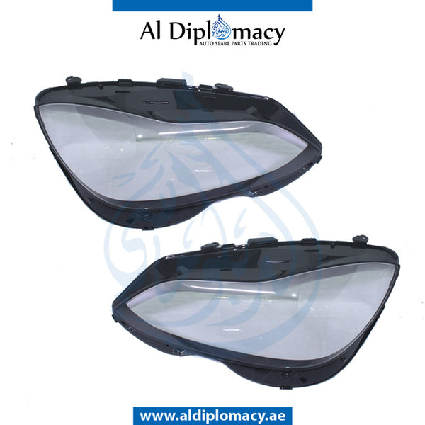 HEADLIGHT Glass, SET 2014 for Mercedes-Benz E Class W212 (2009-2016) models, Part Number T-212 HL GLASS 2014 SET