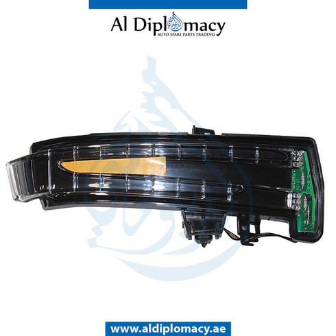 Left Mirror TURN SIGNAL Lamp, WITHOUT COVER for Mercedes-Benz A Class W117 (2013-2022) models, Part Number T-2128100964W/O COVER