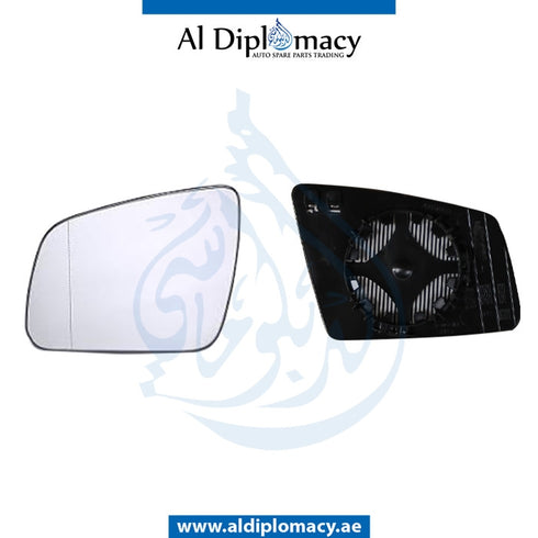 Left Mirror GLASS for Mercedes-Benz CL Class W212 (2009-2016) models, Part Number T-2128101721