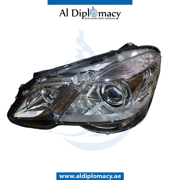 Left Headlight, BI XENON for Mercedes-Benz E Class W212 (2009-2016) models, Part Number T-2128200939