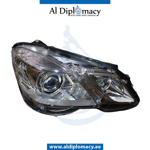 Right Headlight, BI XENON for Mercedes-Benz E Class W212 (2009-2016) models, Part Number T-2128201039