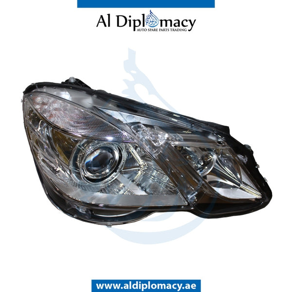 Right Headlight, BI XENON for Mercedes-Benz E Class W212 (2009-2016) models, Part Number T-2128201039