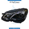 Left Headlight, Xenon, UPGRADE FROM 2009 TO 2012 for Mercedes-Benz E Class W212 (2009-2016) models, Part Number T-2128202339-UPTO 2010 XENON
