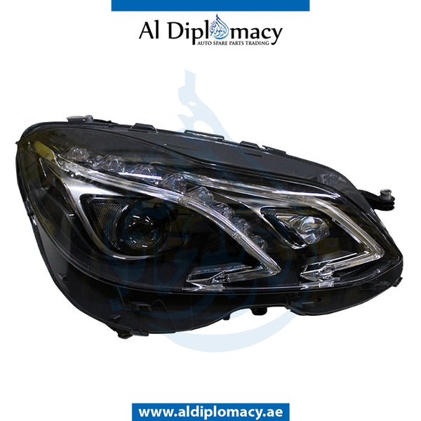 Right Headlight, Xenon, UPGRADE FROM 2009 TO 2012 for Mercedes-Benz E Class W212 (2009-2016) models, Part Number T-2128202439-UPTO 2010 XENON