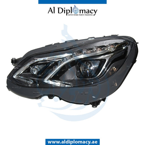 Right Headlight, UPGRADE FROM NORMAL TO LED 2014 for Mercedes-Benz E Class W212 (2009-2016) models, Part Number T-2128202439-UPTO 2014