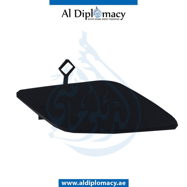 Front BUMPER TOWING HOOK COVER for Mercedes-Benz E Class W212 (2009-2016) models, Part Number T-2128850126