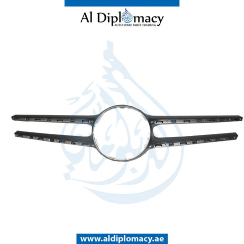 SHOW GRILLE CHROME for Mercedes-Benz E Class W212 (2009-2016) models, Part Number T-2128851422
