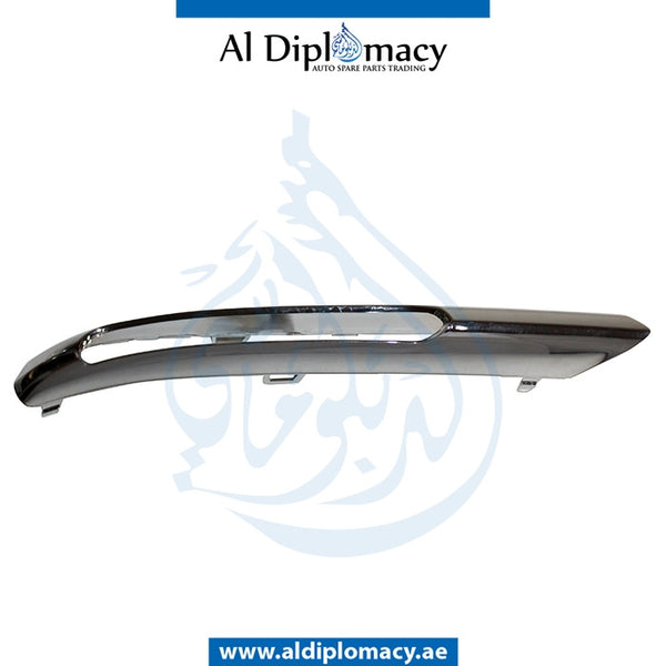 Front Left Lower BUMPER FOG LAMP GRILLE MOLDING for Mercedes-Benz E Class W212 (2009-2016) models, Part Number T-2128851574