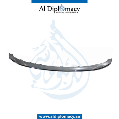 Front BUMPER Molding, CENTER for Mercedes-Benz E Class W212 (2009-2016) models, Part Number T-2128852474-CN