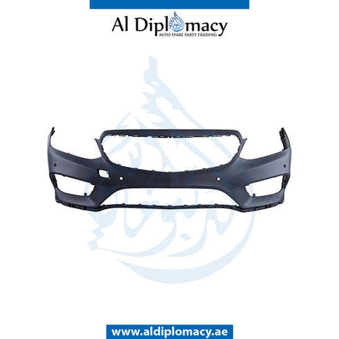 Front Bumper, With Sensor Hole, And Show Girlle, Amg, Complete, Mercedes-Benz E Class W212 Models By Taiwan, Part Number 2128852738