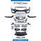 Front Bumper, With Sensor Hole, And Show Girlle, Amg, Complete, Mercedes-Benz E Class W212 Models By Taiwan, Part Number 2128852738