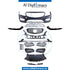 Front Bumper, With Sensor Hole, And Show Girlle, Amg, Complete, Mercedes-Benz E Class W212 Models By Taiwan, Part Number 2128852738