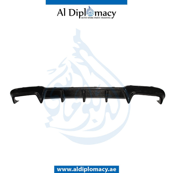 Rear BUMPER Diffuser, BRABUS Style, CARBON for Mercedes-Benz E Class W212 (2009-2016) models, Part Number T-2128853138-BRABUS CARBON