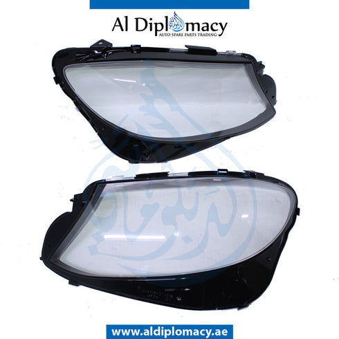 HEADLIGHT Glass, SET 2016 for Mercedes-Benz E Class W213 (2017-2023) models