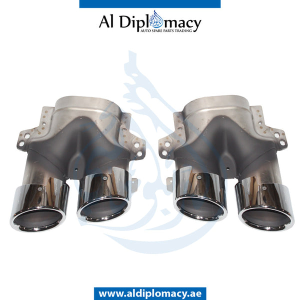 EXHAUST TAILPIPE Tip, SET for Mercedes-Benz E Class E53 (1999-2006) models, Part Number T-2134906805/6507-CN