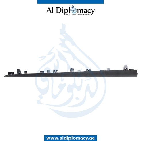 Rear Left SIDE SKIRT CHROME MOLDING for Mercedes-Benz E Class W213 (2017-2023) models, Part Number T-2136981300