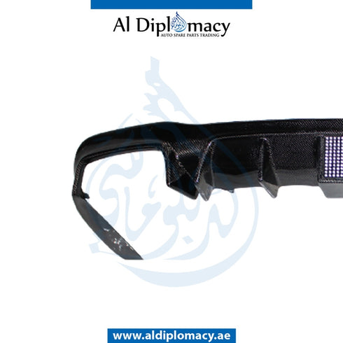 Rear BUMPER Diffuser, BRABUS Style, CARBON for Mercedes-Benz E Class W213 (2017-2023) models