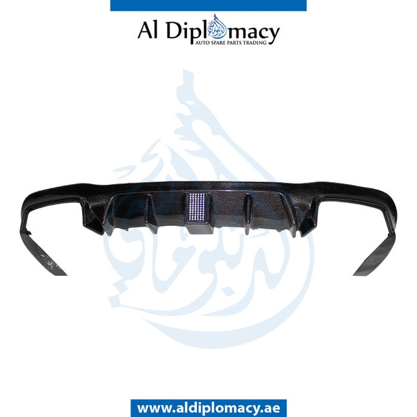 Rear BUMPER Diffuser, BRABUS Style, CARBON for Mercedes-Benz E Class W213 (2017-2023) models, Part Number T-2138852401-BRABUS CARBON