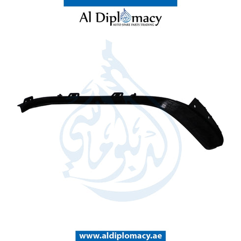 Front Right Lower BUMPER SIDE Spoiler, MATT BLACK for Mercedes-Benz E Class W213 (2017-2023) models