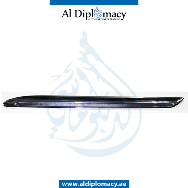 Left Lower SHOW GRILLE MOLDING for Mercedes-Benz E Class W213 (2017-2023) models, Part Number T-2138880373