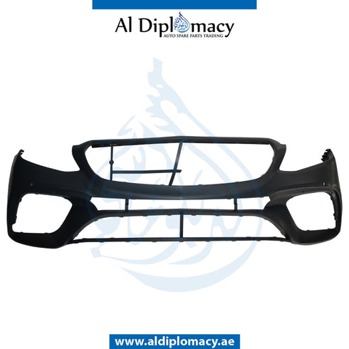 Front Bumper, WITH SENSOR Hole, AND Grille, 63 LOOK for Mercedes-Benz E Class W213 (2017-2023) models