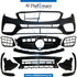 Front Bumper, WITH SENSOR Hole, AND Grille, 63 LOOK for Mercedes-Benz E Class W213 (2017-2023) models, Part Number T-213FB(63)-2016 W-GRILLE