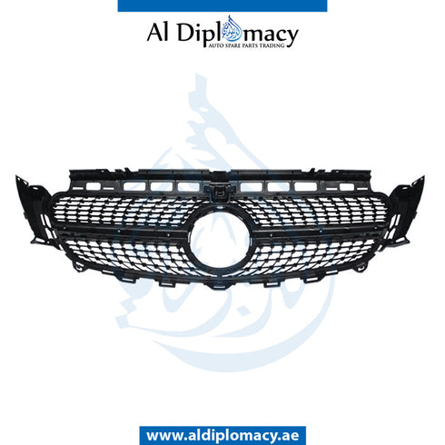 SHOW Grill, SPORT DIAMOND Style, BLACK for Mercedes-Benz E Class W213 (2017-2023) models