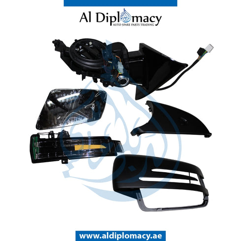 Left Mirror COMPLETE for Mercedes-Benz CL Class W216 (2006-2014) models, Part Number T-2168101376-C