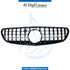 SHOW Grille, GTR Style, BLACK for Mercedes-Benz S Class Coupe C217 (2015-2021) models, Part Number T-217GRILL GTR STYLE-BK