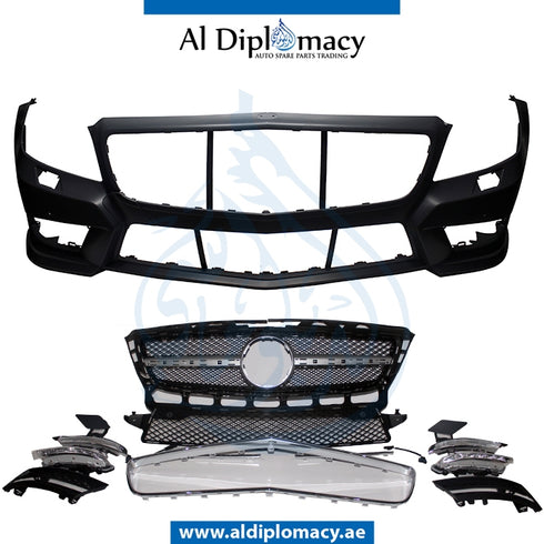 Front Bumper, WITH SENSOR Hole, AMG for Mercedes-Benz CLS Class W218 (2011-2018) models, Part Number T-2188800740-CO