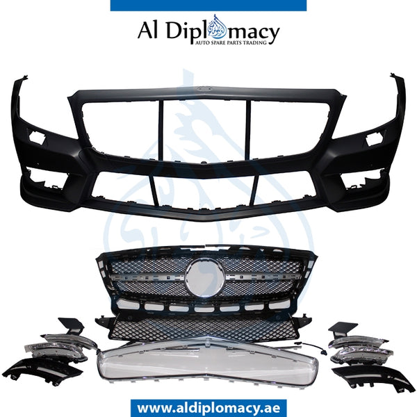 Front Bumper, WITH SENSOR Hole, AMG for Mercedes-Benz CLS Class W218 (2011-2018) models, Part Number T-2188800740-CO