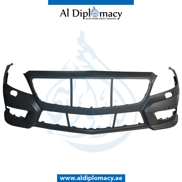 Front Bumper, WITH SENSOR AND WIPER Hole, AMG for Mercedes-Benz CLS Class W218 (2011-2018) models, Part Number T-2188800740
