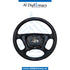 STEERING WHEEL BLACK for Mercedes-Benz CLS Class W219 (2004-2010) models, Part Number T-219-STEERING-BL