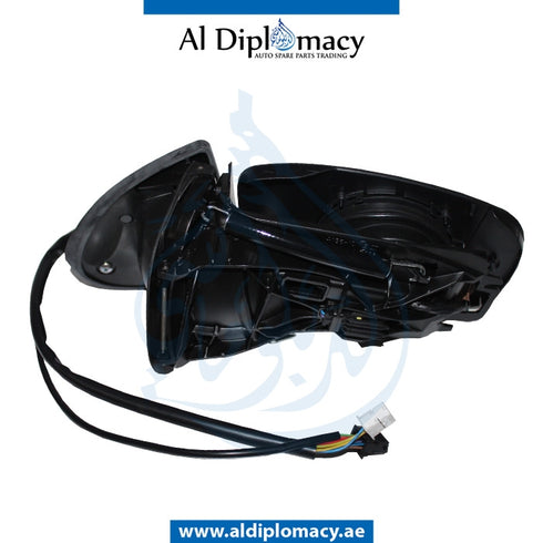 Left Mirror, WITH Glass, WITHOUT COVER for Mercedes-Benz S Class W220 (1999-2005) models