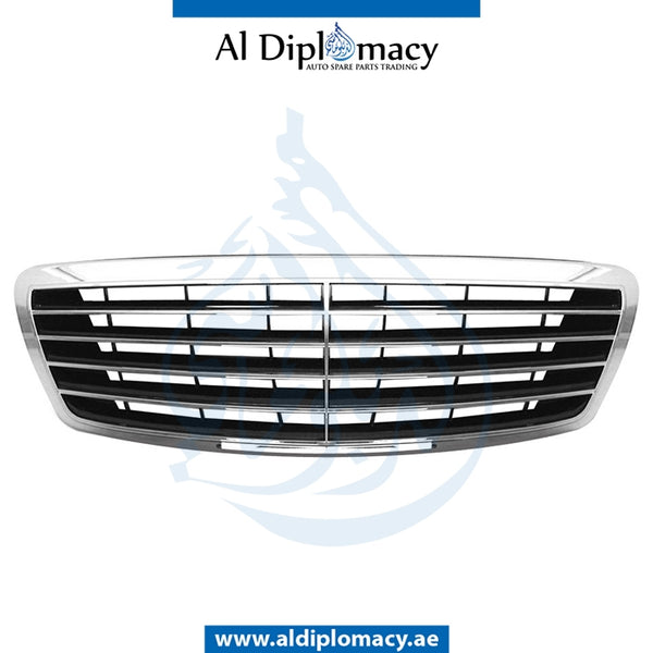 SHOW GRILLE for Mercedes-Benz S Class W220 (1999-2005) models, Part Number T-2208800583