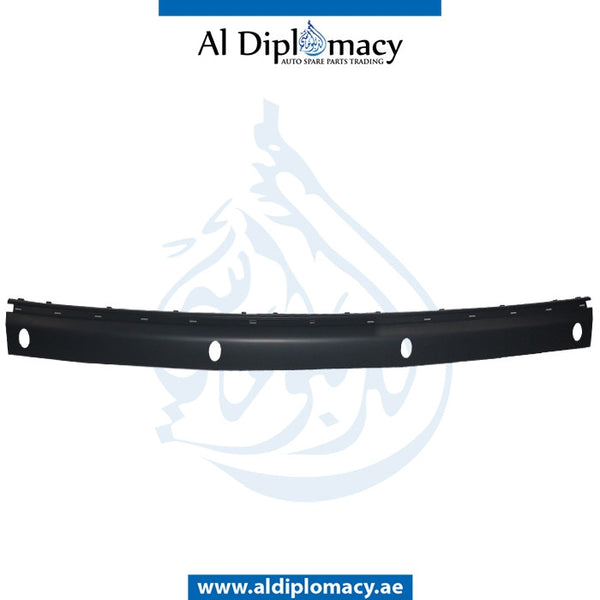 Rear BUMPER Molding, WITH SENSOR Hole, CENTER for Mercedes-Benz S Class W220 (1999-2005) models, Part Number T-2208851221