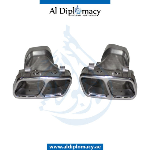 EXHAUST TAILPIPE Tip, SET for Mercedes-Benz A Class C217 (2015-2021) models, Part Number T-2214903927/4027