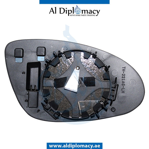 Left Mirror GLASS for Mercedes-Benz S Class W221 (2006-2013) models, Part Number T-2218100121