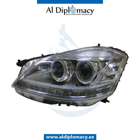 Right Headlight, BI XENON for Mercedes-Benz S Class W221 (2006-2013) models, Part Number T-2218203039