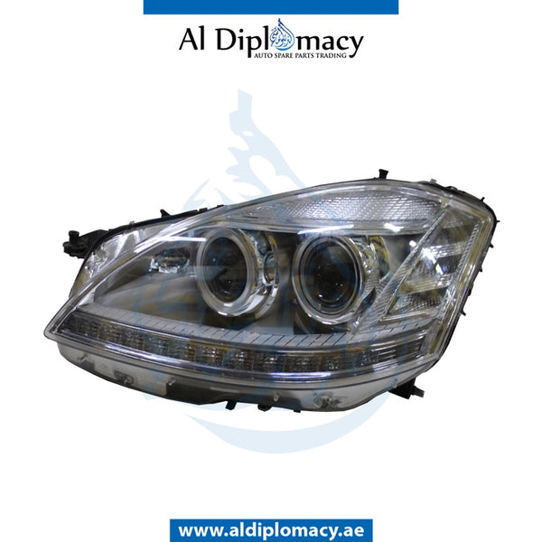 Right Headlight, BI XENON for Mercedes-Benz S Class W221 (2006-2013) models, Part Number T-2218203039