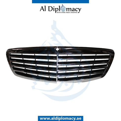SHOW GRILLE for Mercedes-Benz S Class W221 (2006-2013) models, Part Number T-2218800083