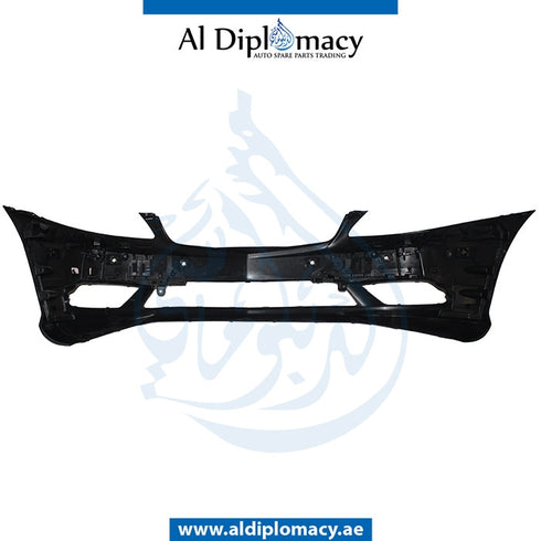 Front Bumper, WITH SENSOR AND WIPER Hole, AMG for Mercedes-Benz S Class W221 (2006-2013) models, Part Number T-2218804340